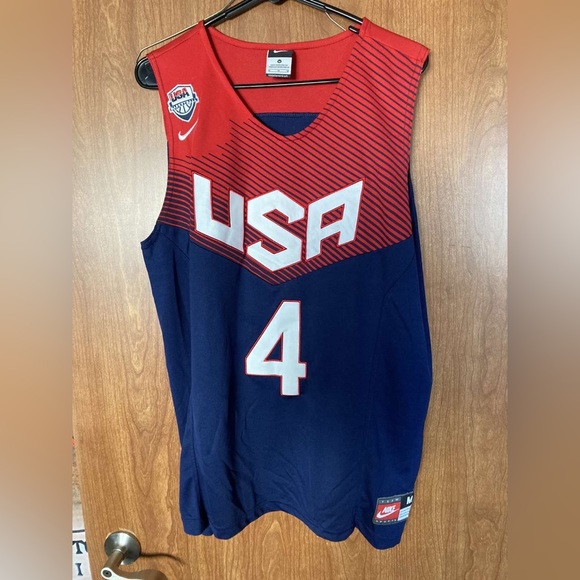 Steph curry stitched USA jersey